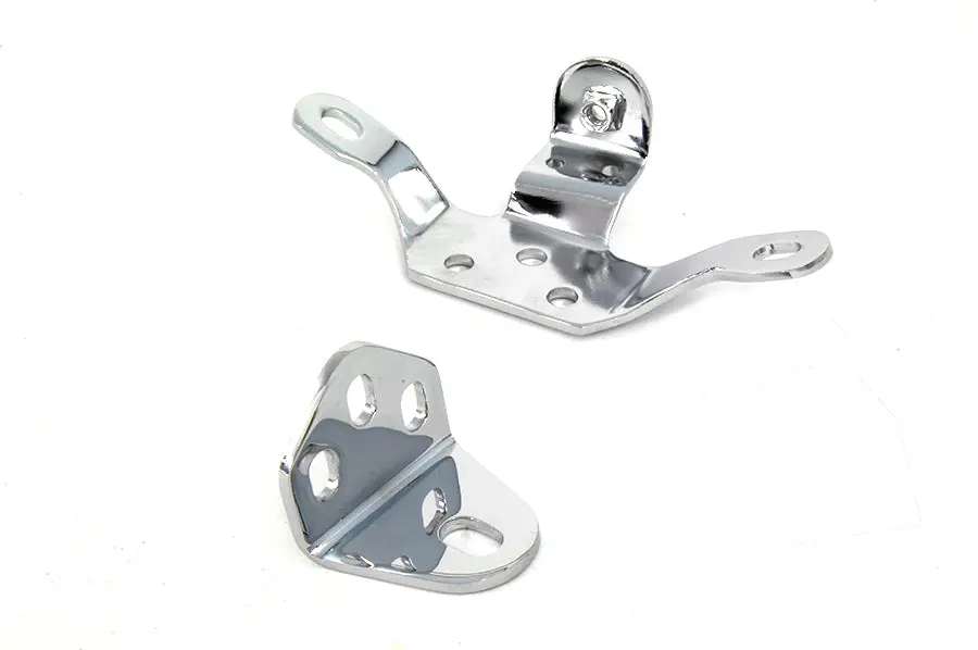 Chrome Top Engine Mount Set - V-Twin Mfg. 1