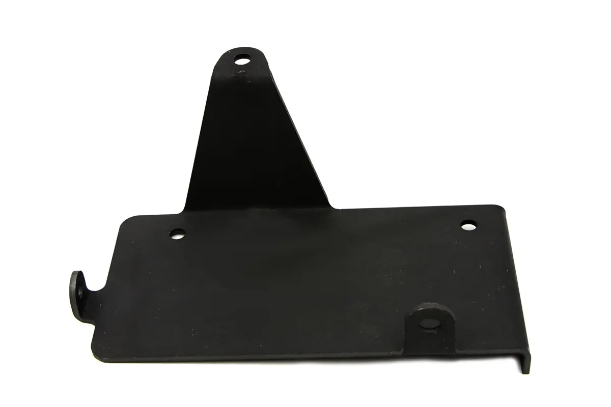 Parkerized 45 Tool Box Bracket - V-Twin Mfg. 1