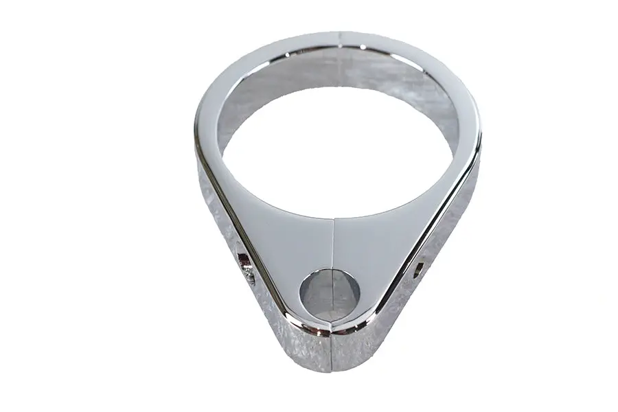 Clutch Cable Clamp Chrome - V-Twin Mfg. 1