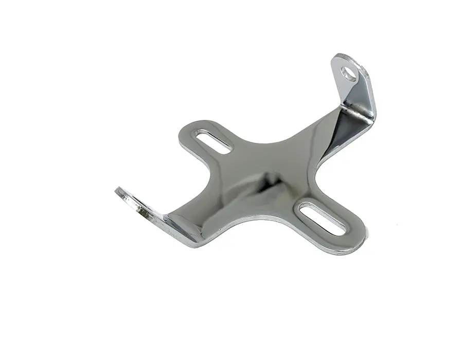Dual Headlamp Bracket Chrome - V-Twin Mfg. 1
