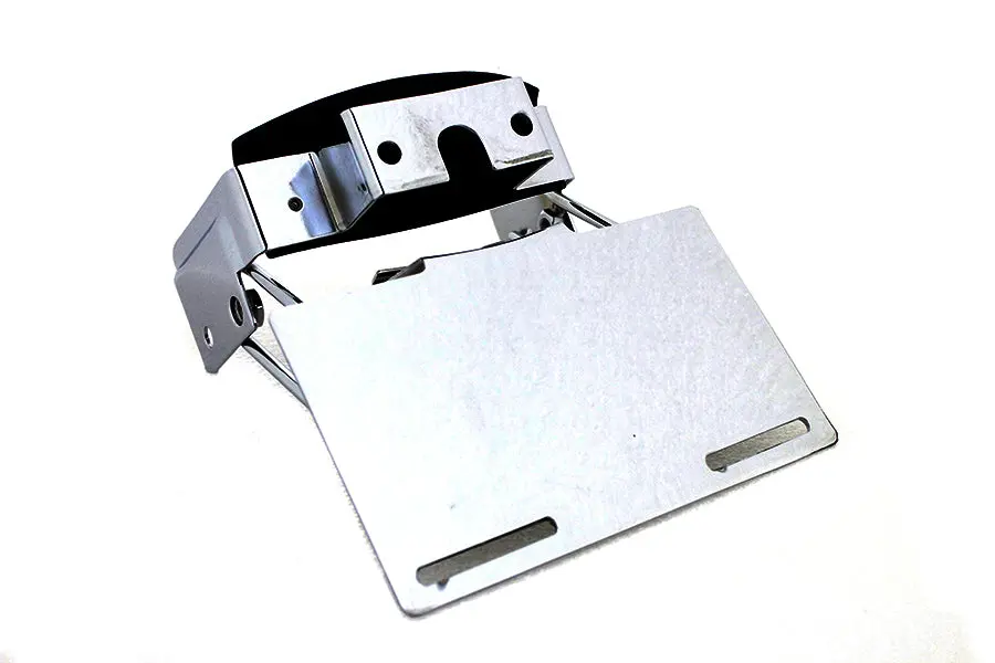 Tail Lamp Chrome Stock Style Bracket - V-Twin Mfg. 1