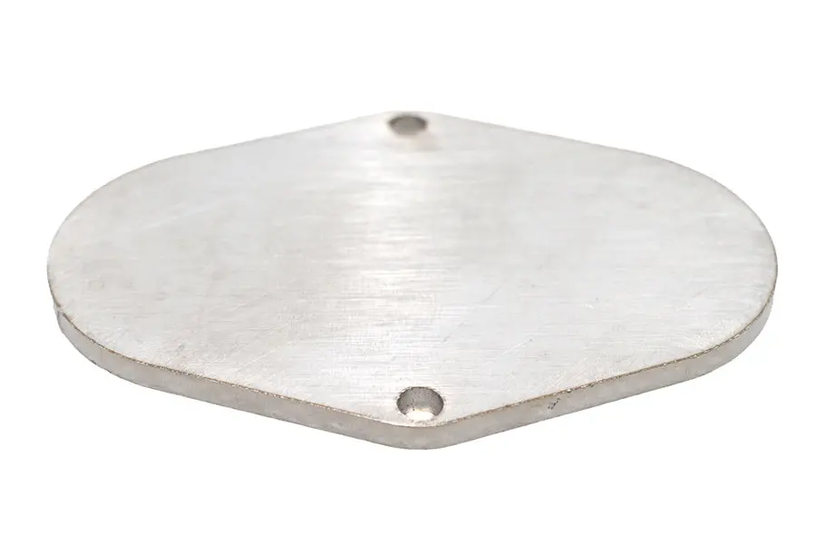 M8 Softail Breakout Headlamp Mount Polished - V-Twin Mfg. 1