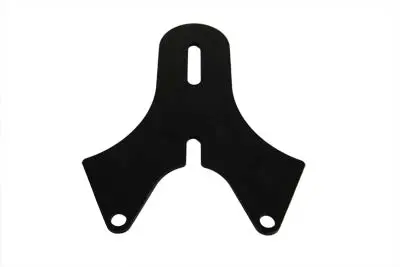 Black Front Seat Nose Bracket - V-Twin Mfg. 1