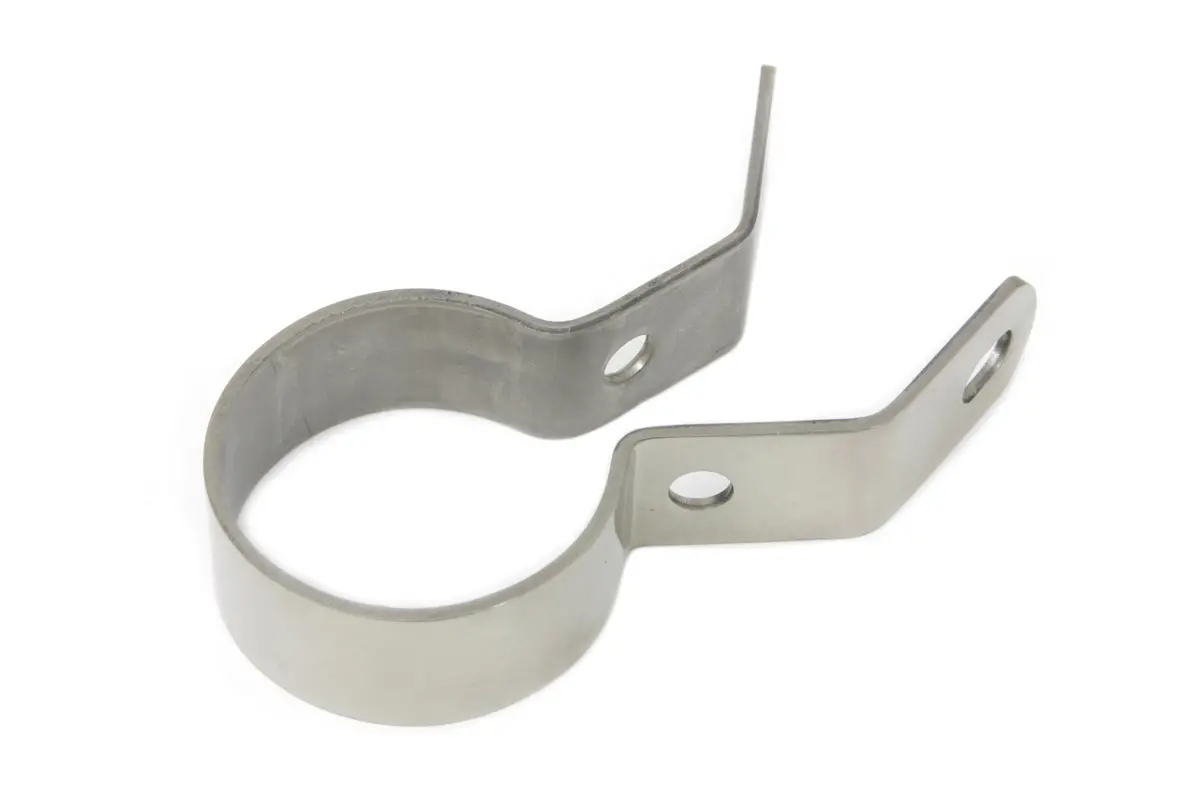 Muffler Inlet Clamp Stainless Steel - V-Twin Mfg. 1