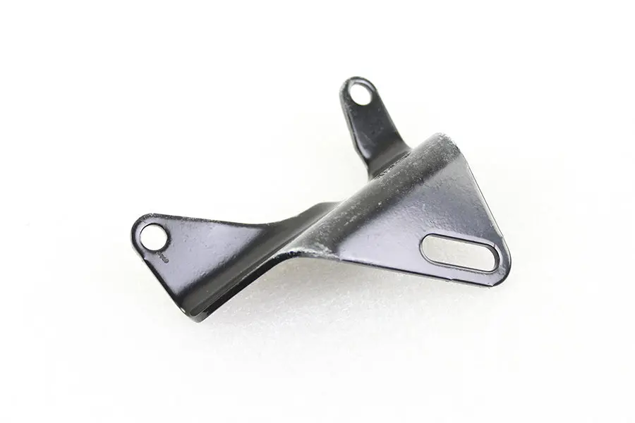 Rear Exhaust Bracket Black - V-Twin Mfg. 1