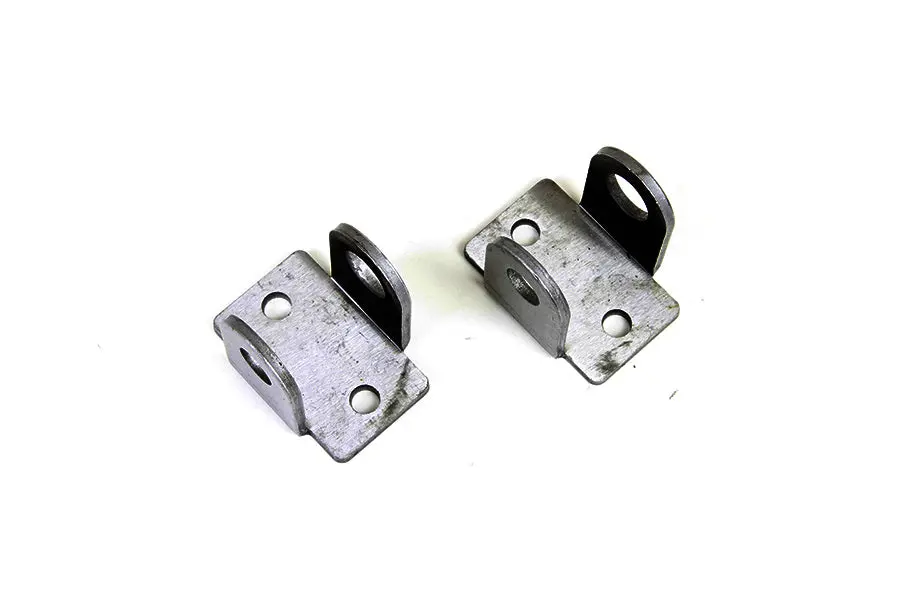 Servi-Car Upper Shock Bracket Set Parkerized - V-Twin Mfg. 1
