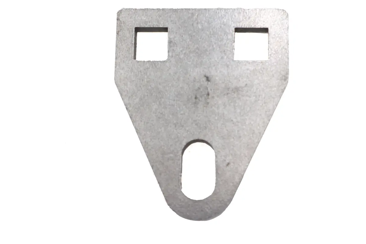 Exhaust Mount Tab Set Raw Steel - V-Twin Mfg. 1