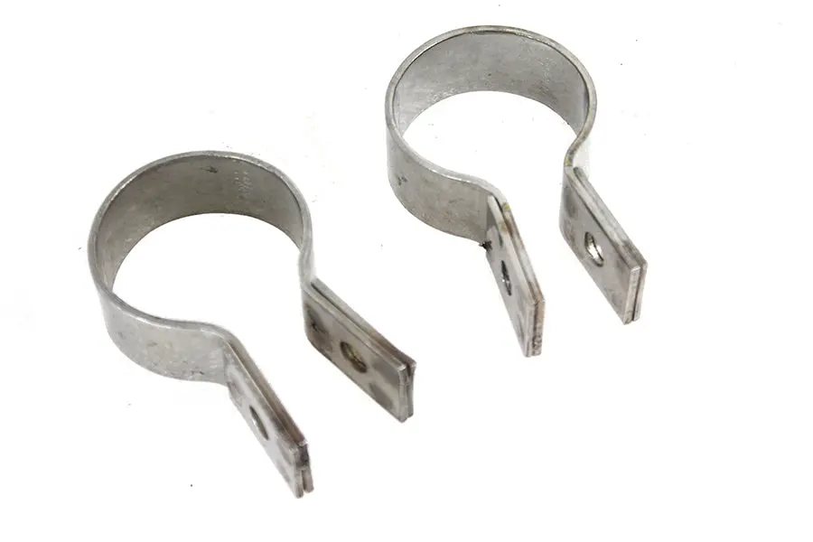 Xl Muffler Clamp Stainless Steel - V-Twin Mfg. 1