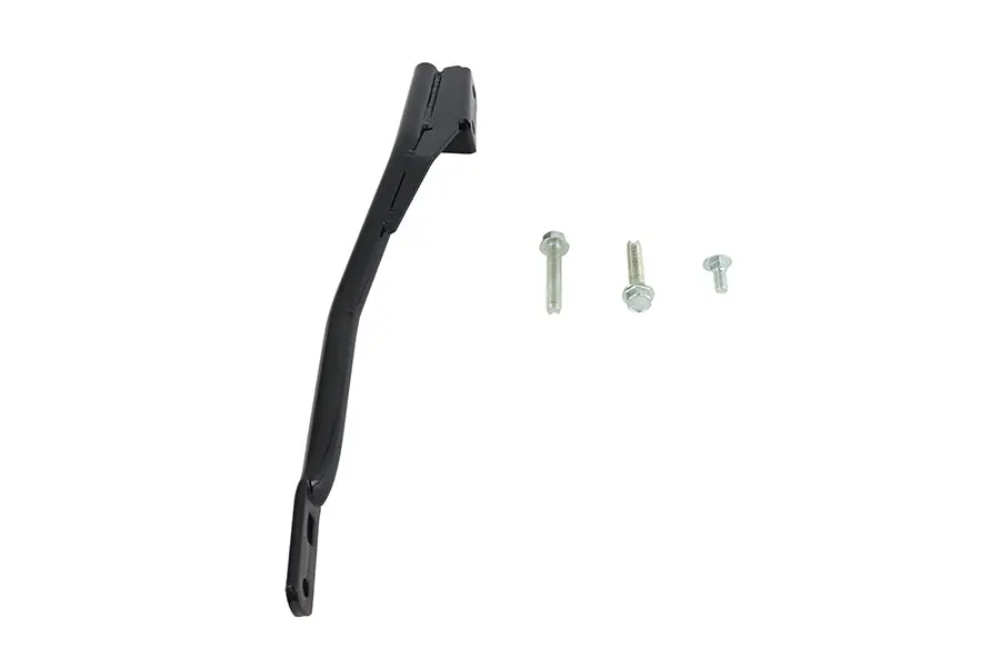 Rear Exhaust Bracket Black - V-Twin Mfg. 1