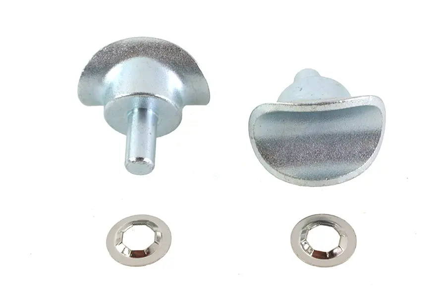Solo Seat Spring Mount Perch Set Zinc - V-Twin Mfg. 1