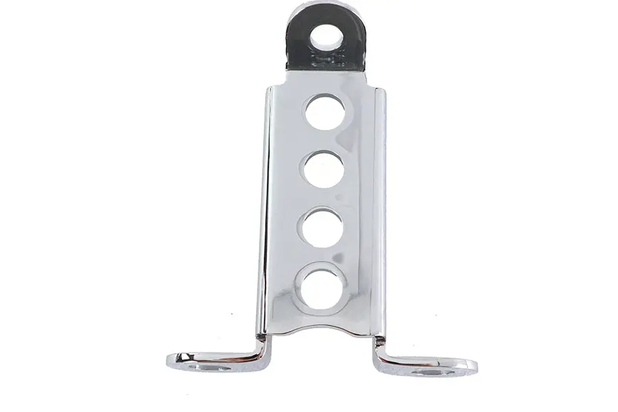 Bates Bottom Mount Bracket Chrome - V-Twin Mfg. 1