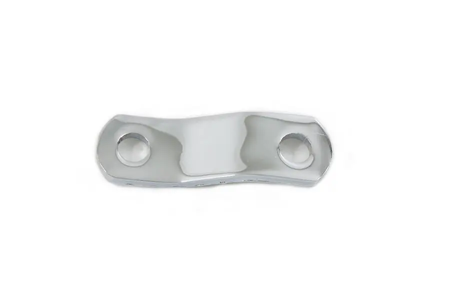 Chrome Offset Exhaust Bracket - V-Twin Mfg. 1