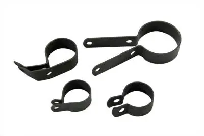 Exhaust System Clamp Kit Parkerized - V-Twin Mfg. 1