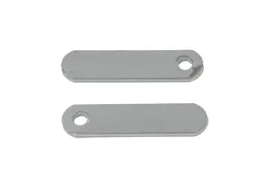 Chrome 3 Inch Universal Exhaust Strap Bracket - V-Twin Mfg. 1