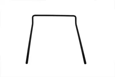 Auxiliary Seat Spring Yoke Bar Black Oxide - V-Twin Mfg. 1