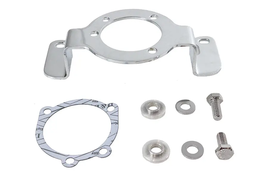 Air Cleaner Bracket Chrome - V-Twin Mfg. 1