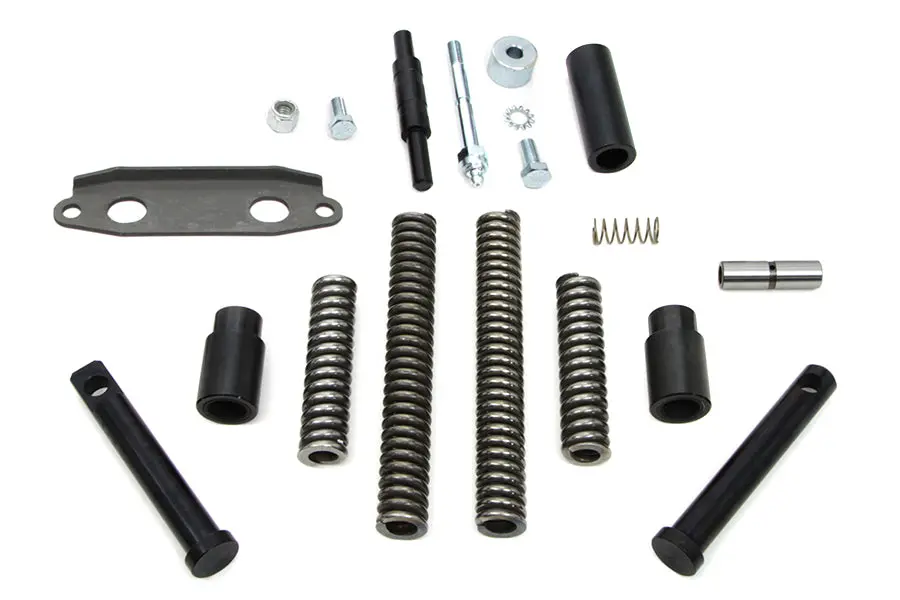 Black Finish Seat Plunger Kit - V-Twin Mfg. 1