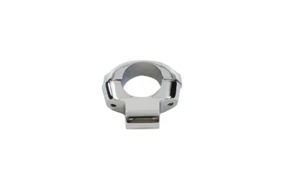 Deco Mirror Clamp Chrome - V-Twin Mfg. 1