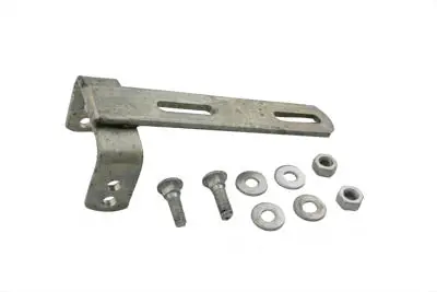 2 Inch Tilt-Up Seat Mount Bracket Zinc - V-Twin Mfg. 1