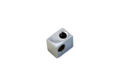 Bates Headlamp Mounting Block Chrome - V-Twin Mfg. 1
