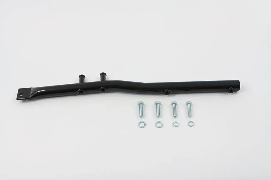 Exhaust Support Tube Black - V-Twin Mfg. 1