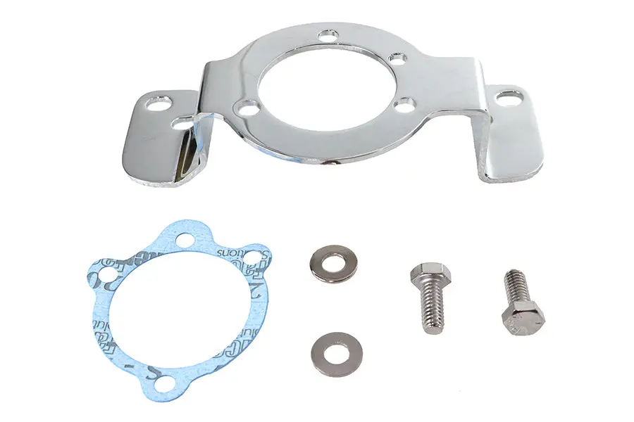 Air Cleaner Bracket Chrome - V-Twin Mfg. 1
