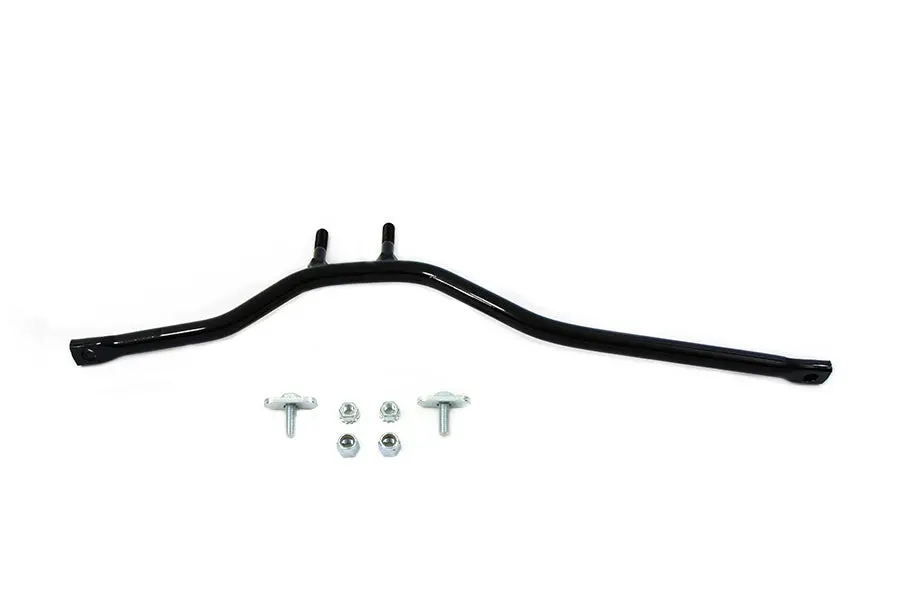 1-3/4 Inch Exhaust Pipe Mount Bracket Black - V-Twin Mfg. 1