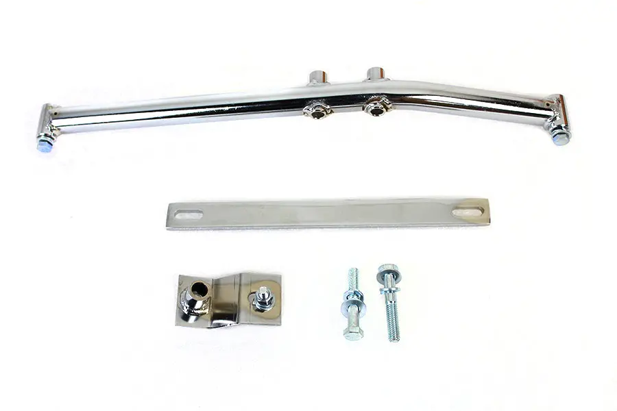 Upsweep Header Mounting Bracket Kit Chrome - V-Twin Mfg. 1