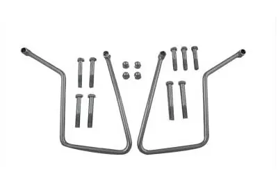 Chrome Saddlebag Support Set - V-Twin Mfg. 1