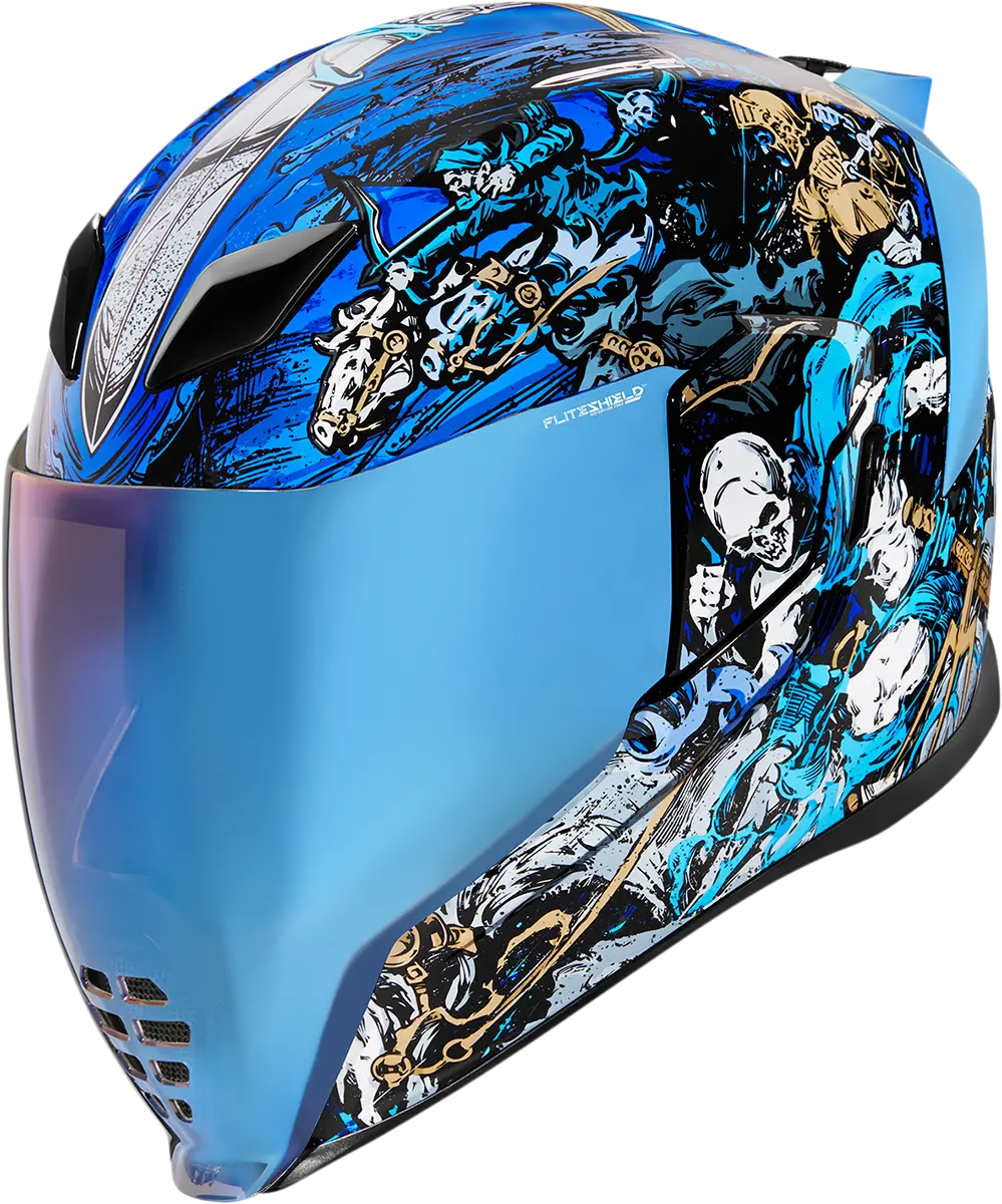 Icon Airflite™ Helmet - 4Horsemen - Blue - Large 0101-13920 1