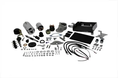 Prestolite Chrome Electric Starter Kit - V-Twin Mfg. 1
