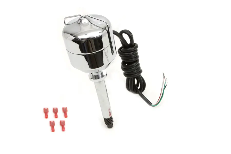 V-Fire Single Fire Electronic Ignition Distributor - V-Twin Mfg. 1