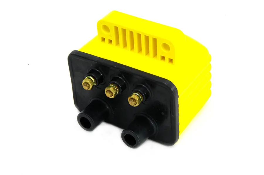 Accel Yellow Single Fire Super Coil - V-Twin Mfg. 1