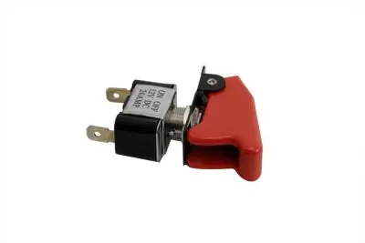 Toggle Switch 20 Amp With Red Cap - V-Twin Mfg. 1