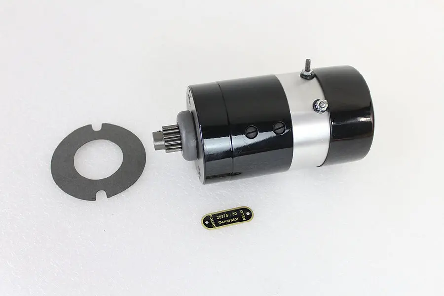 Black 32E 6 Volt Generator Assembly Overhead Valve - V-Twin Mfg. 1
