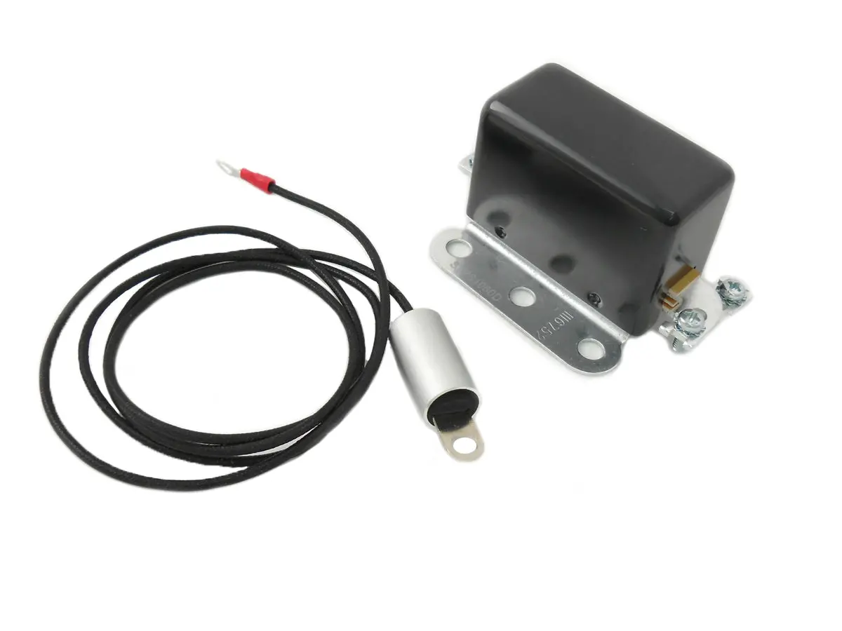 Solid State 6 Volt Relay With Black Cover - V-Twin Mfg. 1