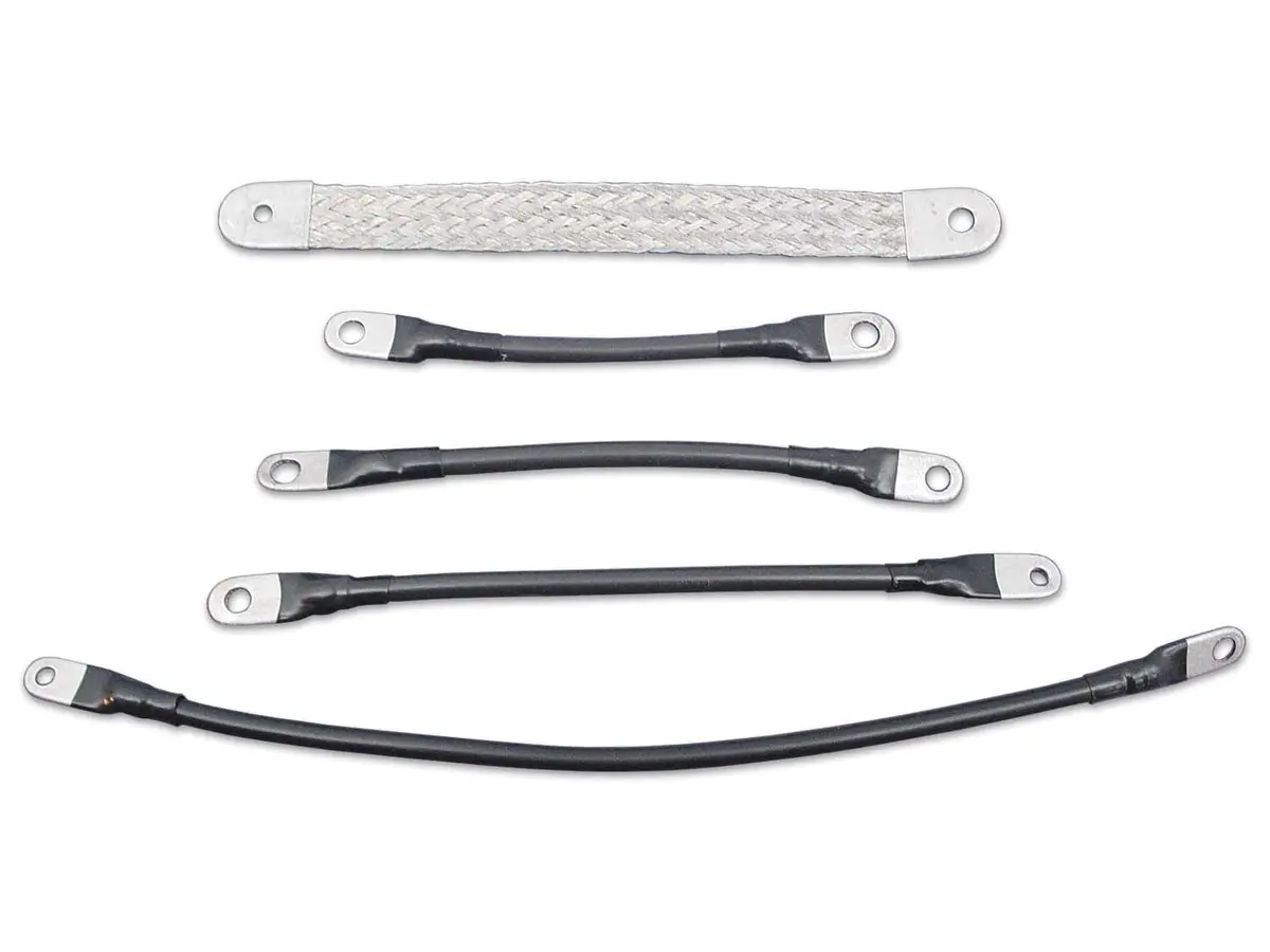 Heavy Duty Black Ground Battery Cable Assortment - V-Twin Mfg. 1