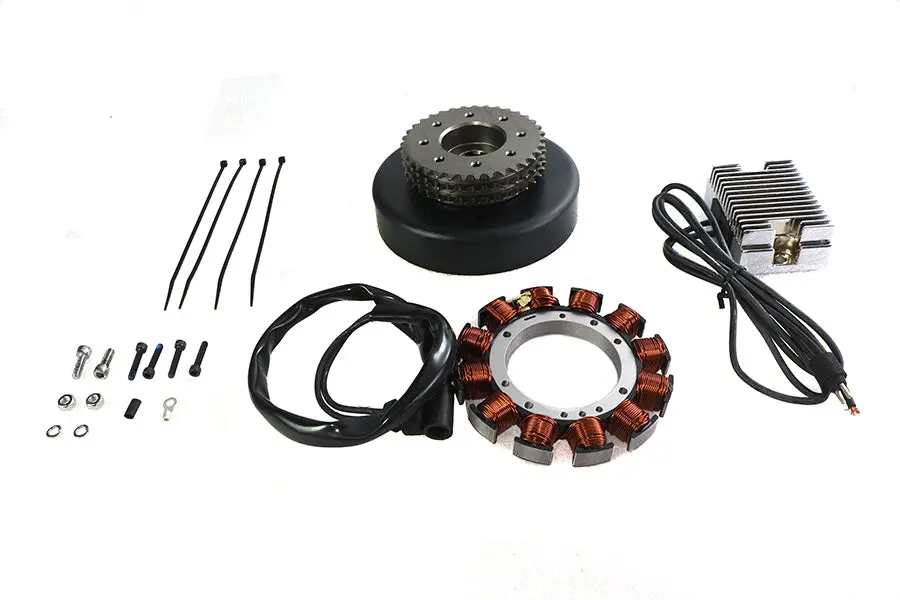 Alternator 22 Amp Charging System Kit - V-Twin Mfg. 1