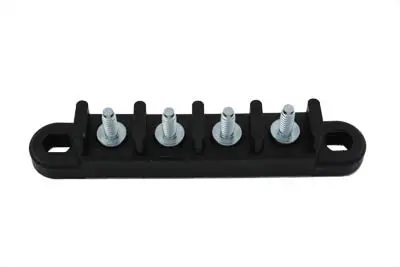 Wiring Terminal Block With 4 Posts - V-Twin Mfg. 1