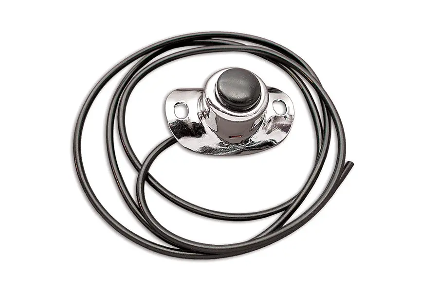 Chrome Handlebar Horn Button Switch - V-Twin Mfg. 1