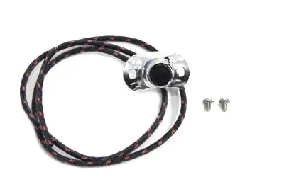 Handlebar Horn Switch Button With Single Wire - V-Twin Mfg. 1