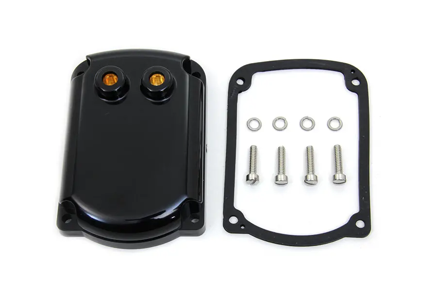 Magneto Black Top Cover - V-Twin Mfg. 1