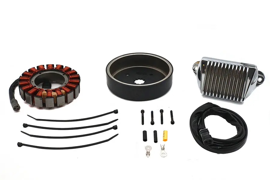 Alternator Charging System Kit 50 Amp - V-Twin Mfg. 1
