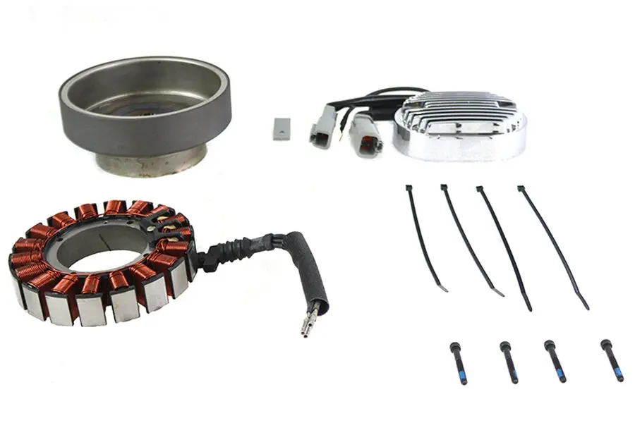 Alternator Charging System Kit 50 Amp - V-Twin Mfg. 1