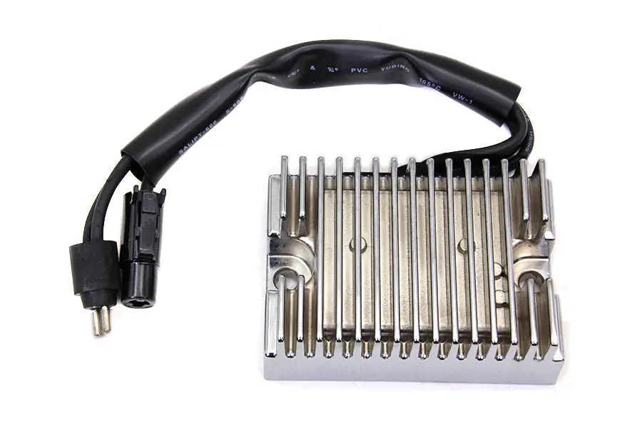Volt Tech Regulator Chrome - V-Twin Mfg. 1