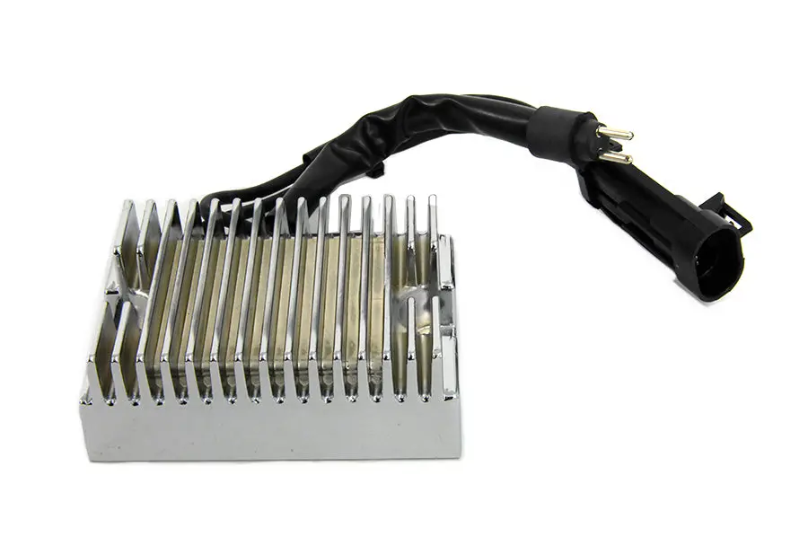 Volt Tech Regulator Chrome - V-Twin Mfg. 1