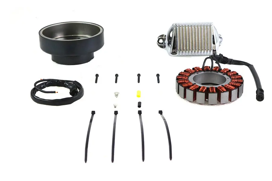 Alternator Charging System Kit 50 Amp - V-Twin Mfg. 1