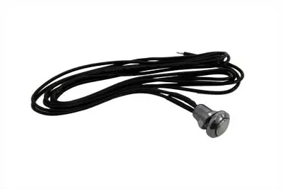 Mini Chrome Push Button Two-Wire Switch - V-Twin Mfg. 1