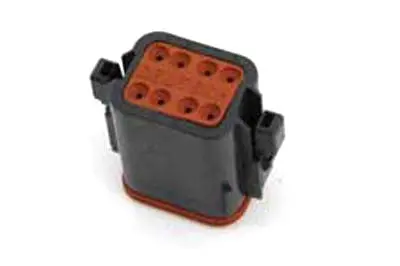 Oe Deutsch Wiring Socket Housing 8-Pin - V-Twin Mfg. 1
