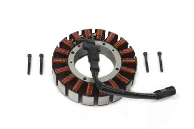 Alternator Stator Unmolded 50 Amp 3 Phase With Plug - V-Twin Mfg. 1